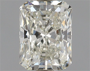 Picture of Natural Diamond 0.60 Carats, Radiant with  Cut, H Color, VS1 Clarity and Certified by GIA