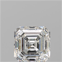 Natural Diamond 2.01 Carats, Asscher with  Cut, G Color, SI1 Clarity and Certified by GIA