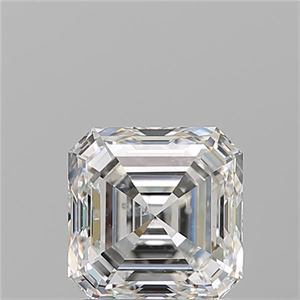 Picture of Natural Diamond 2.01 Carats, Asscher with  Cut, G Color, SI1 Clarity and Certified by GIA