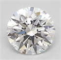 Diamante Natural 0.54 quilates, Redondo , Color D, claridad VVS1 y certificado GIA