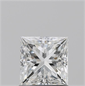 Natural Diamond 1.01 Carats, Princess with  Cut, G Color, VVS2 Clarity and Certified by GIA