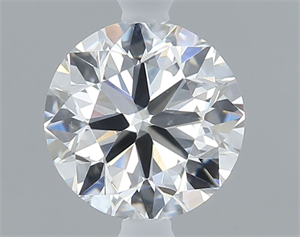Picture of Natural Diamond 0.50 Carats, Round with Very Good Cut, F Color, VS2 Clarity and Certified by GIA