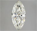 Natural Diamond 2.02 Carats, Marquise with  Cut, I Color, VS2 Clarity and Certified by IGI