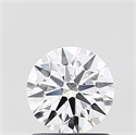Del inventario de diamantes de laboratorio, 1.05 quilates, Redondo , Color D, claridad VVS2 y certificado IGI