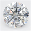 Del inventario de diamantes de laboratorio, 3.32 quilates, Redondo , Color D, claridad VVS1 y certificado GIA
