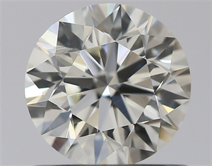 Picture of Natural Diamond 0.70 Carats, Round with Excellent Cut, J Color, IF Clarity and Certified by GIA