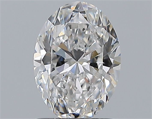 Picture of Natural Diamond 1.21 Carats, Oval with  Cut, D Color, SI1 Clarity and Certified by GIA
