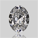 Natural Diamond 0.70 Carats, Oval with  Cut, F Color, VS2 Clarity and Certified by GIA