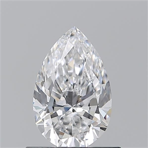 Picture of Natural Diamond 0.70 Carats, Pear with  Cut, D Color, VS1 Clarity and Certified by GIA