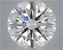 Lab Grown Diamond 1.09 Carats, Round with Ideal Cut, E Color, VS1 Clarity and Certified by IGI