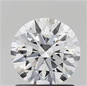 Del inventario de diamantes de laboratorio, 1.02 quilates, Redondo , Color D, claridad VVS1 y certificado IGI