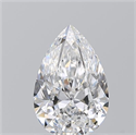 Diamante Natural 1.12 quilates, De pera , Color D, claridad VVS1 y certificado GIA