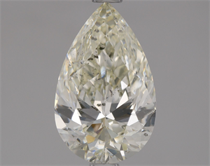 Foto Diamante Natural 1.51 quilates, De pera , Color L, claridad SI2 y certificado GIA de