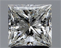 Diamante Natural 1.50 quilates, Princesa , Color I, claridad VVS2 y certificado GIA