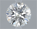 Natural Diamond 0.52 Carats, Round with Excellent Cut, F Color, VS1 Clarity and Certified by GIA