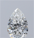 Natural Diamond 0.32 Carats, Pear with  Cut, F Color, VVS2 Clarity and Certified by GIA