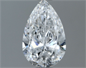 Diamante Natural 0.80 quilates, De pera , Color D, claridad VS1 y certificado GIA