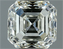 Natural Diamond 1.00 Carats, Asscher with  Cut, I Color, VS1 Clarity and Certified by IGI