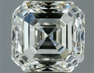 Foto Diamante Natural 1.00 quilates, Asscher , Color I, claridad VS1 y certificado IGI de