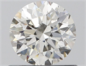 Natural Diamond 0.70 Carats, Round with Very Good Cut, I Color, VVS1 Clarity and Certified by GIA