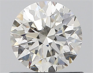 Foto Diamante Natural 0.70 quilates, Redondo , Color I, claridad VVS1 y certificado GIA de