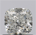 Natural Diamond 0.90 Carats, Cushion with  Cut, E Color, VVS2 Clarity and Certified by GIA
