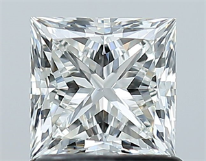 Picture of Natural Diamond 1.03 Carats, Princess with  Cut, G Color, VS1 Clarity and Certified by GIA