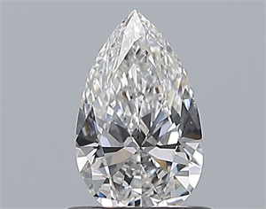Foto Diamante Natural 0.59 quilates, De pera , Color F, claridad VS1 y certificado GIA de