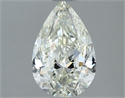 Natural Diamond 1.50 Carats, Pear with  Cut, I Color, SI1 Clarity and Certified by IGI