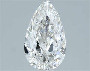 Picture of Natural Diamond 1.02 Carats, Pear with  Cut, H Color, VS1 Clarity and Certified by IGI