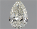 Natural Diamond 0.60 Carats, Pear with  Cut, J Color, VVS1 Clarity and Certified by GIA