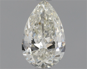 Picture of Natural Diamond 0.60 Carats, Pear with  Cut, J Color, VVS1 Clarity and Certified by GIA