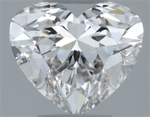 Picture of Natural Diamond 0.30 Carats, Heart with  Cut, J Color, SI2 Clarity and Certified by GIA