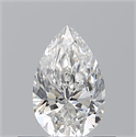 Natural Diamond 0.51 Carats, Pear with  Cut, G Color, VS1 Clarity and Certified by GIA