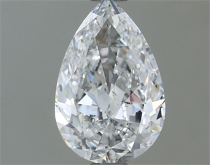 Foto Diamante Natural 0.90 quilates, De pera , Color E, claridad SI2 y certificado GIA de