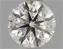 Natural Diamond 0.70 Carats, Round with Excellent Cut, J Color, VS1 Clarity and Certified by IGI