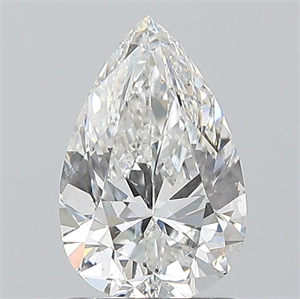 Picture of Natural Diamond 1.19 Carats, Pear with  Cut, F Color, SI2 Clarity and Certified by GIA