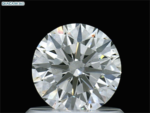 Picture of Natural Diamond 0.80 Carats, Round with Excellent Cut, E Color, SI1 Clarity and Certified by GIA