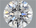 Natural Diamond 1.09 Carats, Round with Excellent Cut, E Color, SI1 Clarity and Certified by GIA