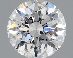 Picture of Natural Diamond 1.09 Carats, Round with Excellent Cut, E Color, SI1 Clarity and Certified by GIA