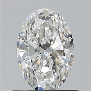 Picture of Natural Diamond 0.71 Carats, Oval with  Cut, F Color, VVS1 Clarity and Certified by GIA