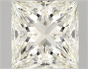 Natural Diamond 3.05 Carats, Princess with  Cut, K Color, VVS2 Clarity and Certified by IGI