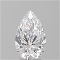 Diamante Natural 3.23 quilates, De pera , Color D, claridad VS1 y certificado GIA
