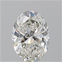 Diamante Natural 0.91 quilates, Ovalado , Color H, claridad VS2 y certificado GIA