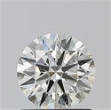 Diamante Natural 1.00 quilates, Redondo , Color K, claridad SI1 y certificado GIA