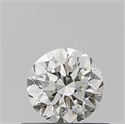 Natural Diamond 0.40 Carats, Round with Very Good Cut, I Color, SI1 Clarity and Certified by IGI
