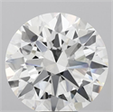 Lab Grown Diamond 7.04 Carats, Round with Excellent Cut, E Color, VVS2 Clarity and Certified by IGI