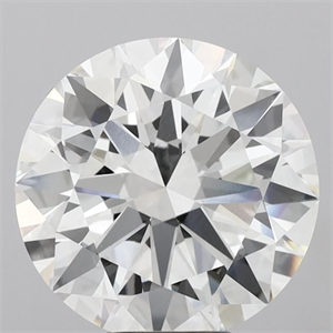 Picture of Lab Grown Diamond 7.04 Carats, Round with Excellent Cut, E Color, VVS2 Clarity and Certified by IGI