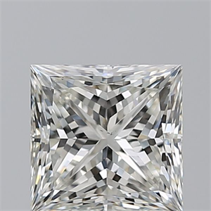 Picture of Natural Diamond 3.01 Carats, Princess with  Cut, I Color, VS2 Clarity and Certified by GIA