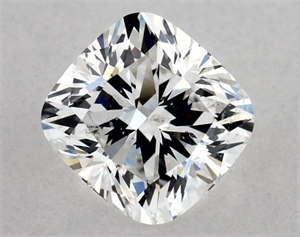 Foto Diamante Natural 0.91 quilates, Del cojín , Color E, claridad SI2 y certificado GIA de